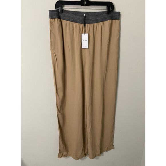 New Reiss Wide Leg Pull On Trousers Size 12 - Picture 1 of 4